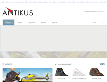 Tablet Screenshot of antikus.rs